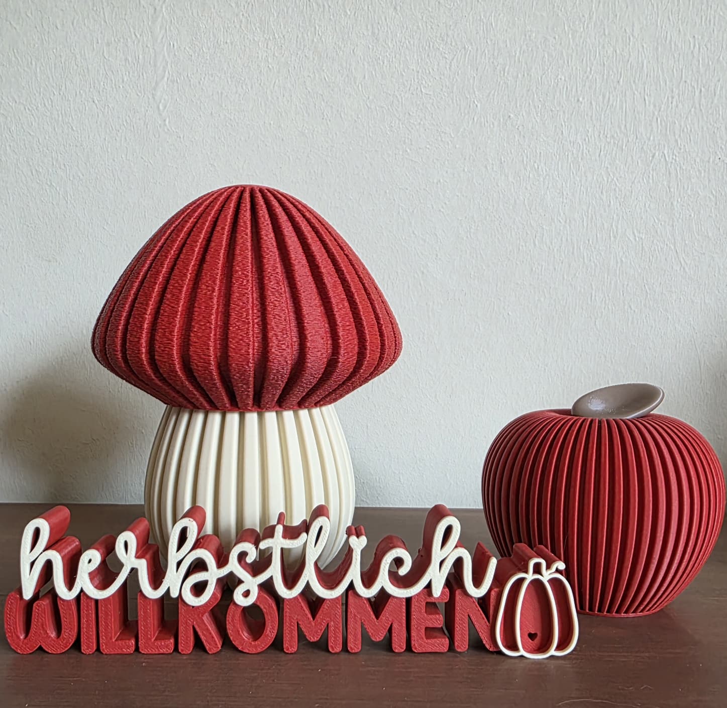 Pilz Laterne groß