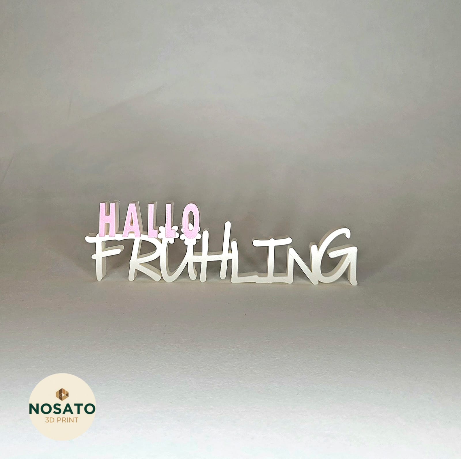 Aufsteller "Hallo Frühling"