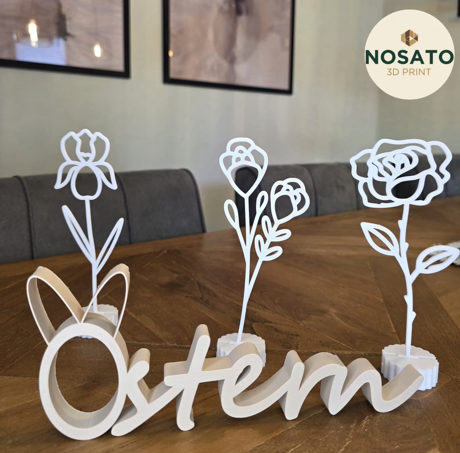 Schriftzug Ostern