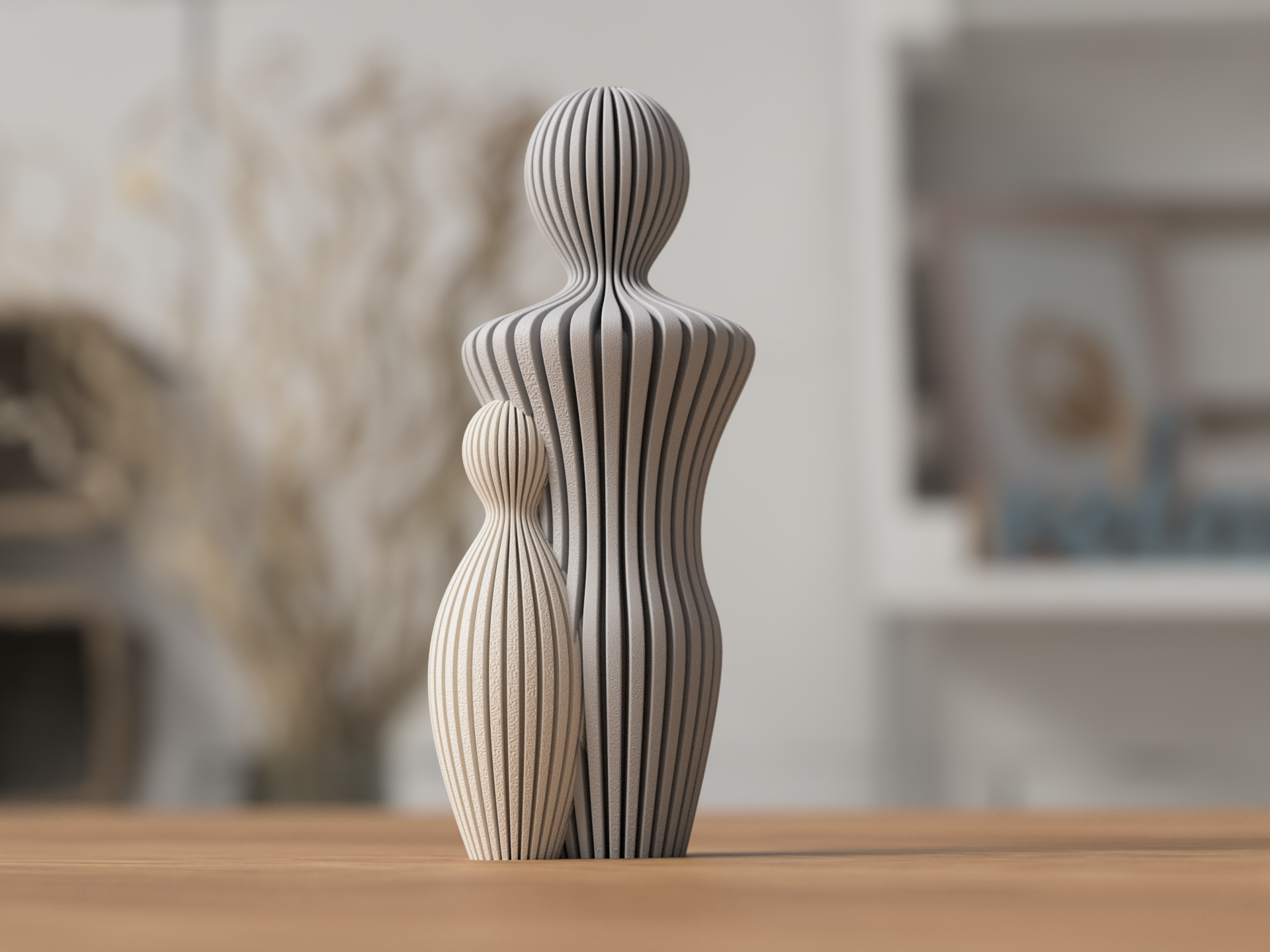 Figur-Set "Vater mit Kind"