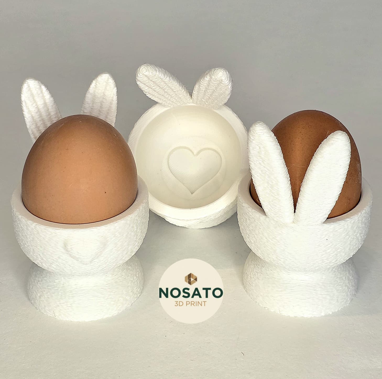 Eierbecher Herz und Ohr